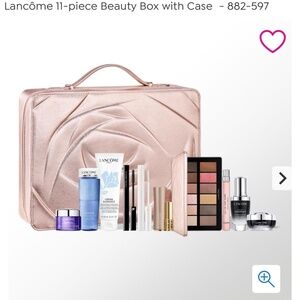 BRAND NEW LANCÔME 11 PIECE  BEAUTY BOX WITH  CASE $670.50